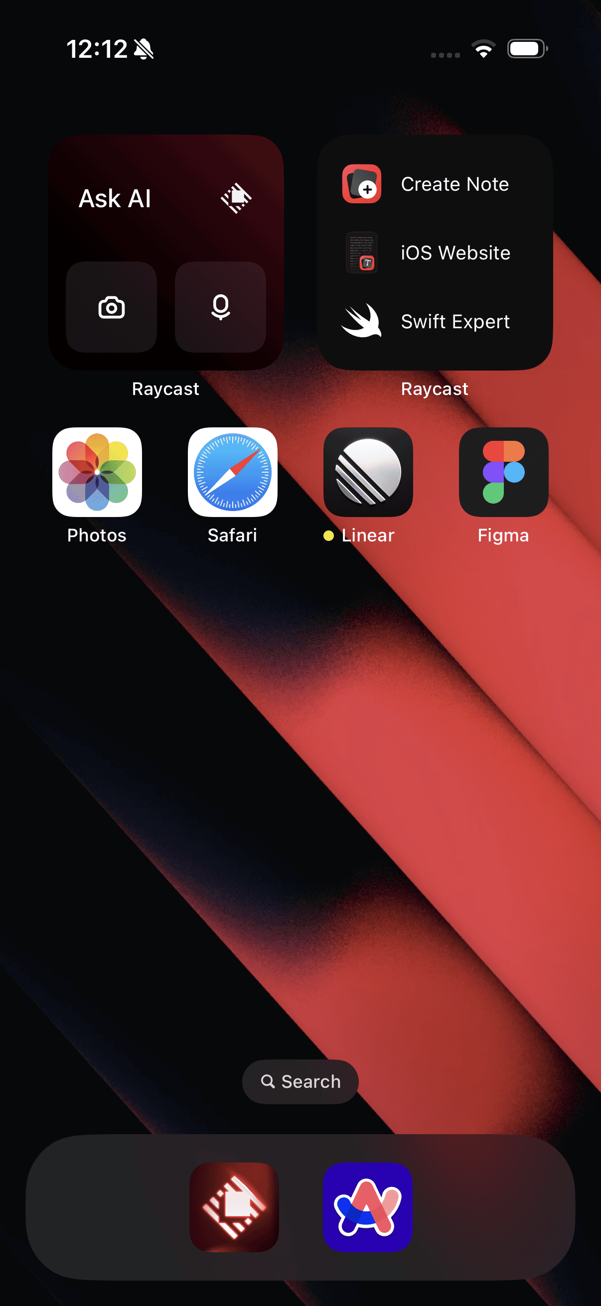 Raycast — Raycast Home Screen Widgets