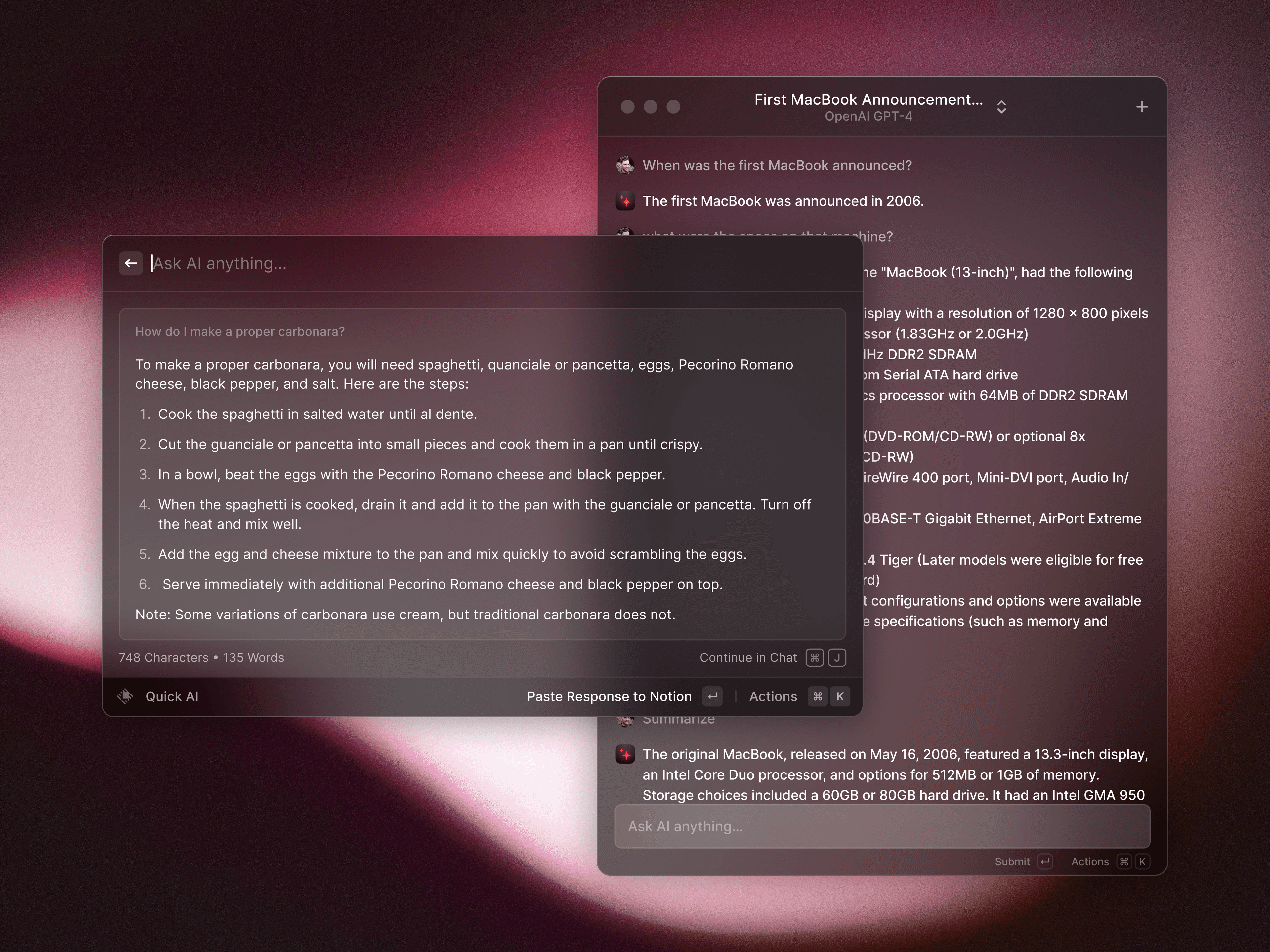 Raycast — Raycast AI