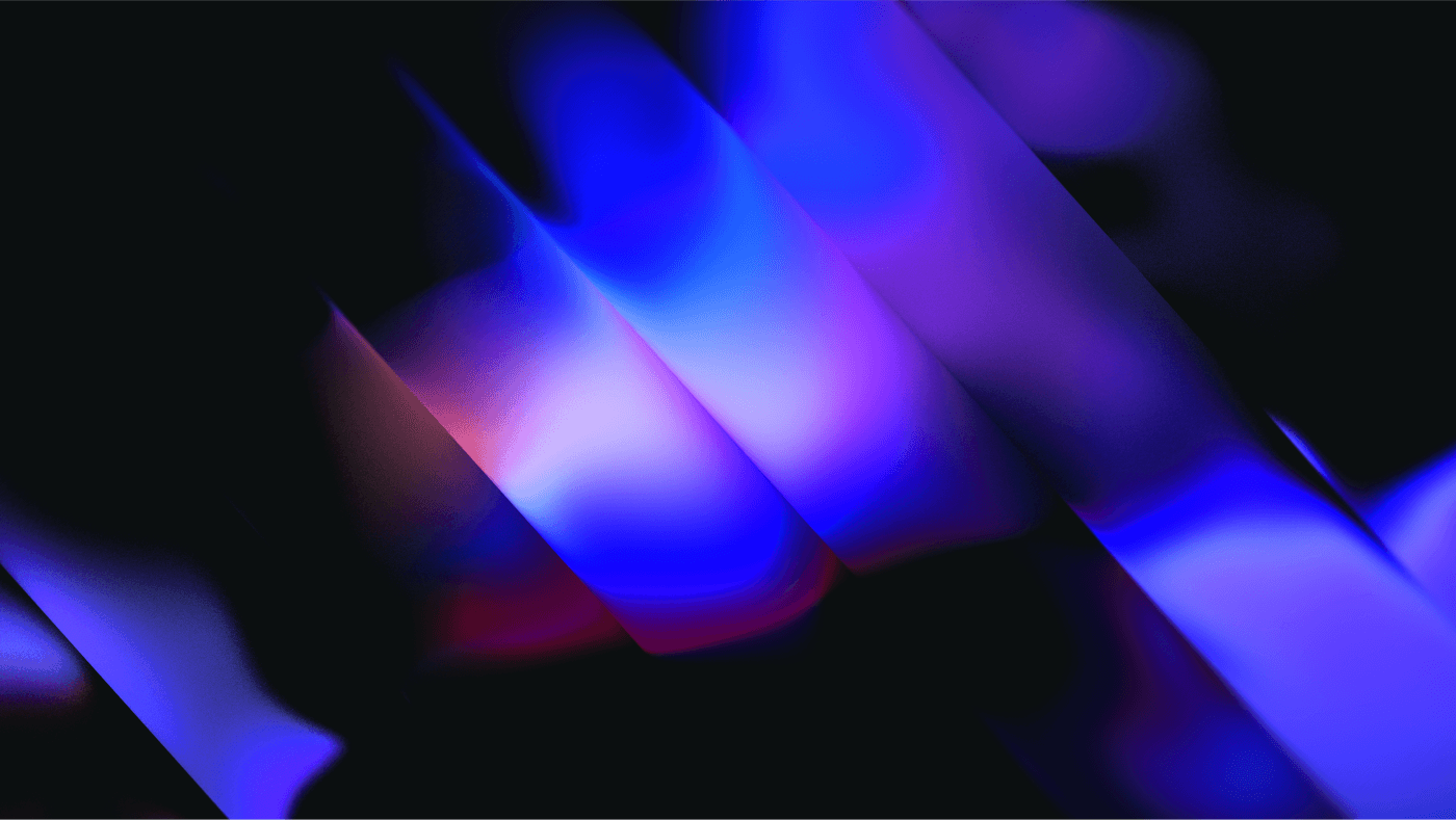 Blue Distortion 2 Wallpaper